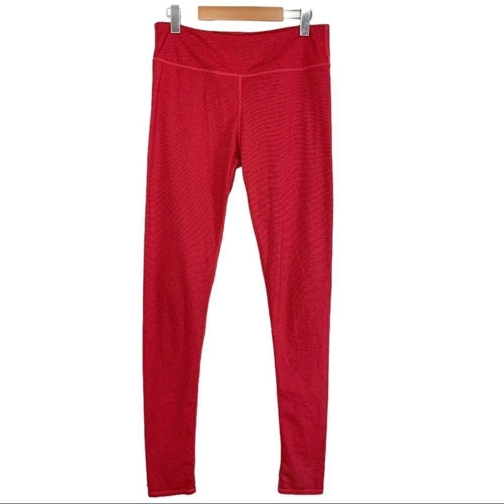 Fabletics Tall Leggings in Heatherd Red